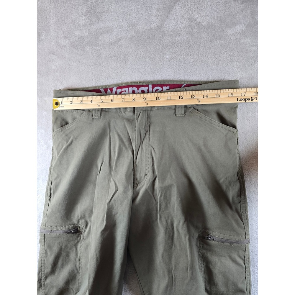 Wrangler Cargo Hiking Pants Mens 34/32 Fit 34/30 Outdoor Stretch Trousers - Picture 4 of 8